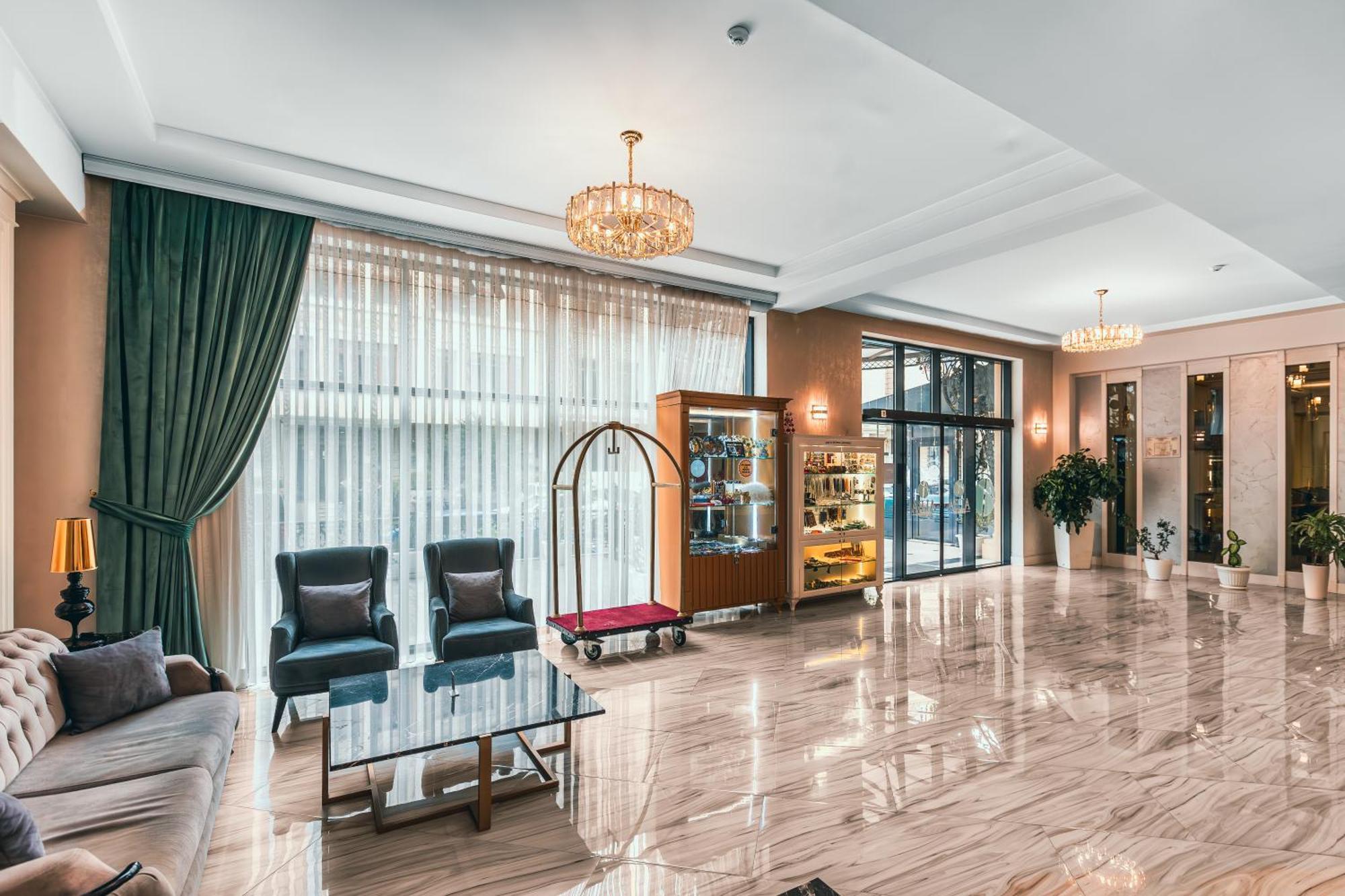 Alba Hotel & Spa Баку Экстерьер фото Lobby